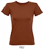 Camiseta Mujer Regent Fit Sols - Color Terracota